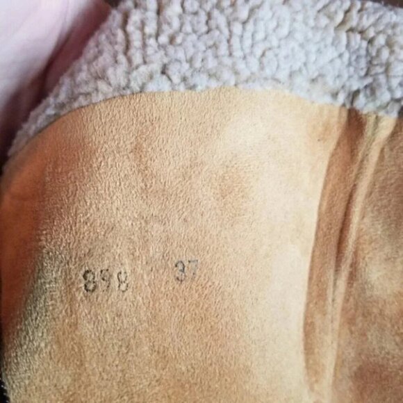 The Art Company Sherpa Leather Suede Knee High Boots 37 - Picture 13 of 15